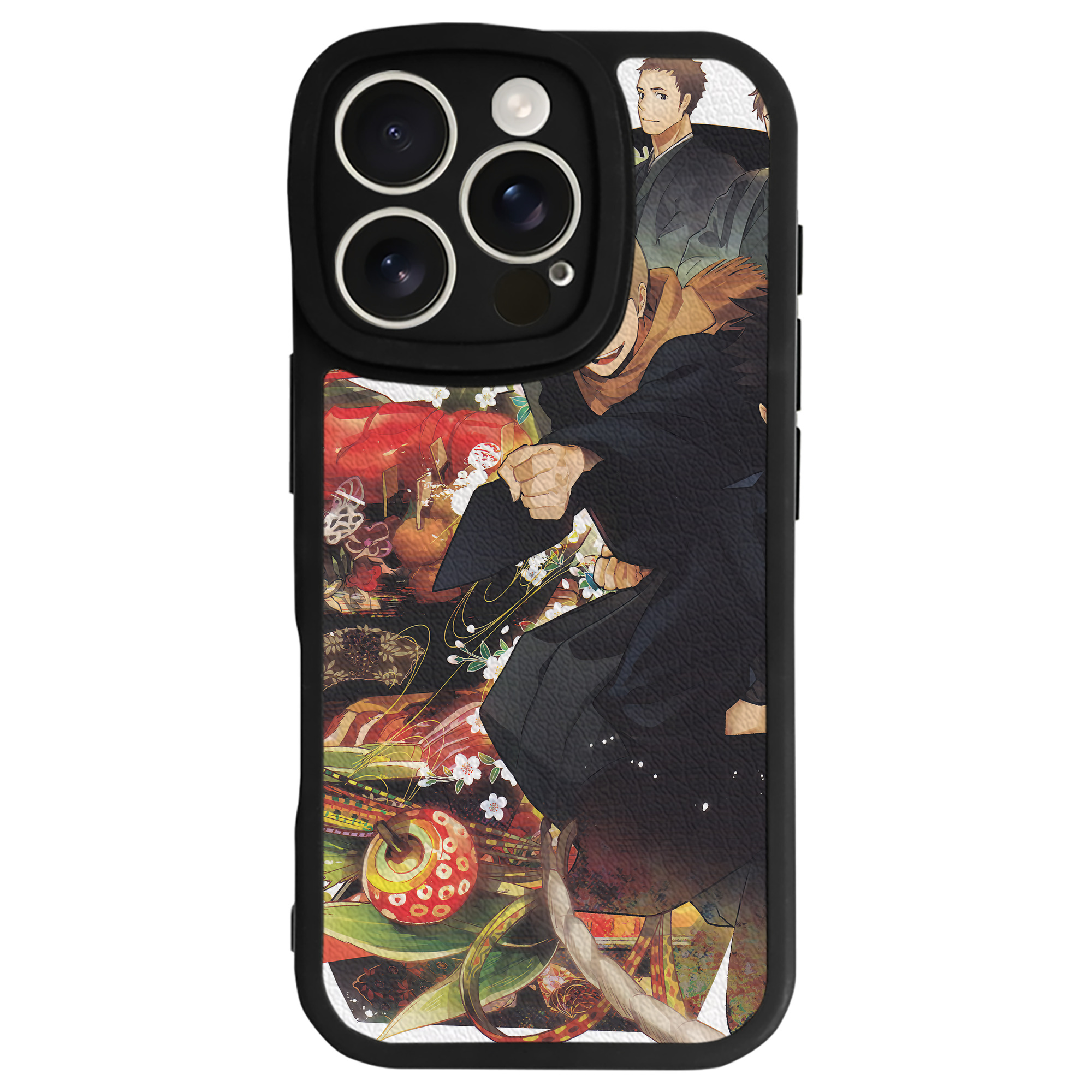 （画像用） ハイキュー!! Haikyu!! 【iPhone 16シリーズ対応】シリコンスマホケース（レザー調） 材質：シリコン